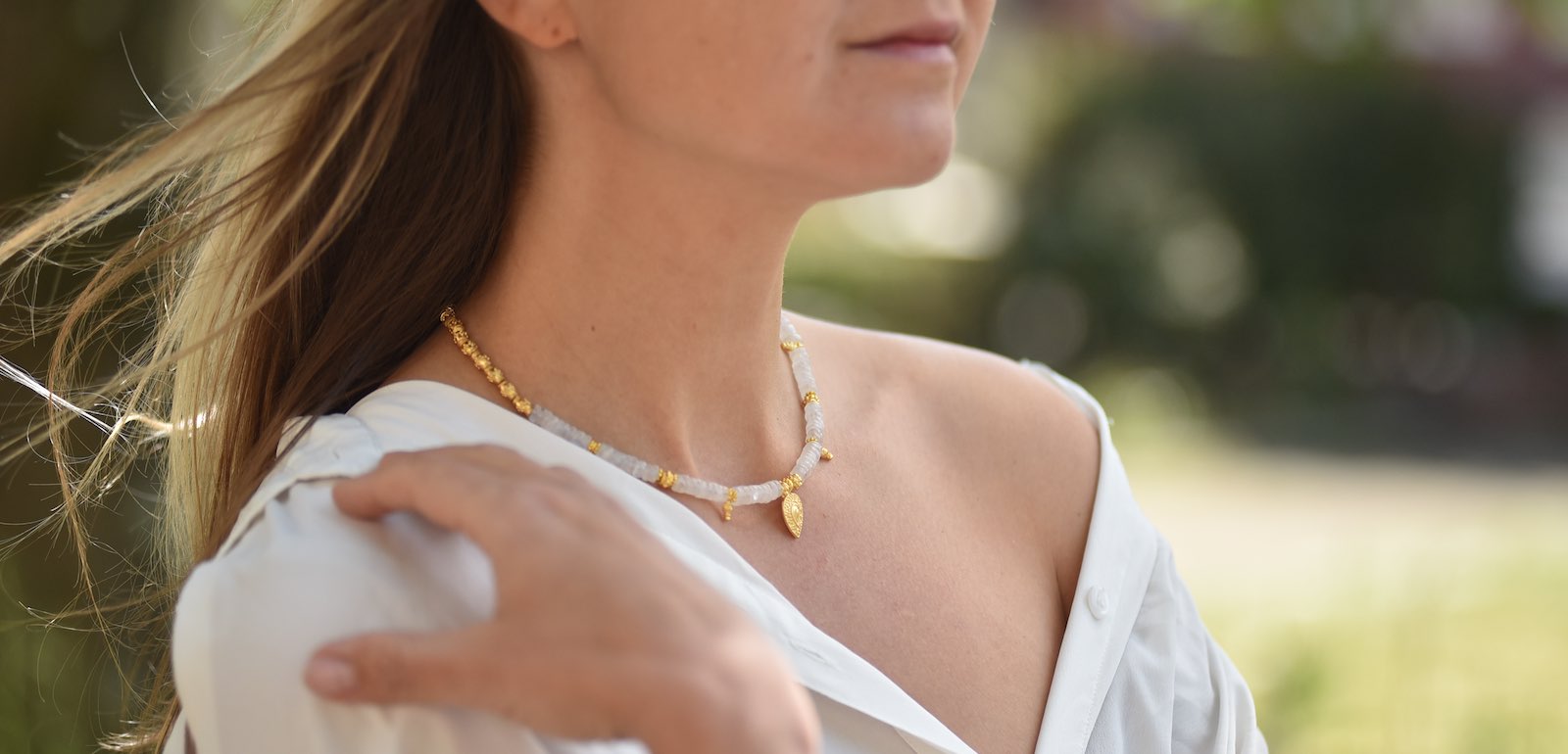 Choker Gemstone Necklaces