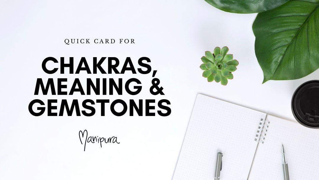 the chakras meaning gemstones card
