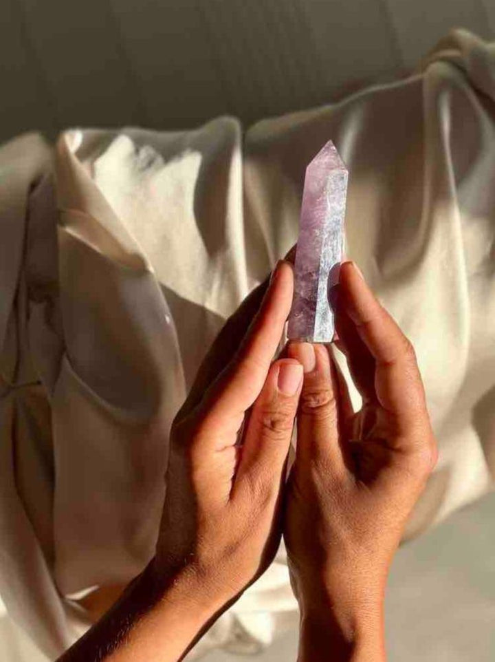 Natural Amethyst Crystal Wand (Large)