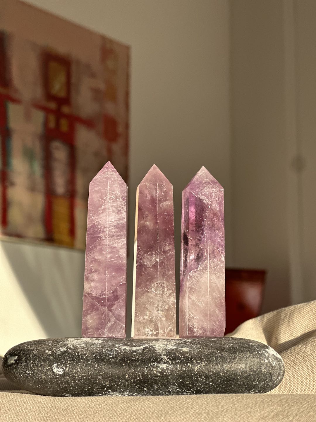 Natuurlijke Amethyst Crystal Wand (groot)