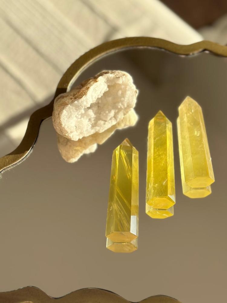 Natural Citrine Crystal Wand (Large)