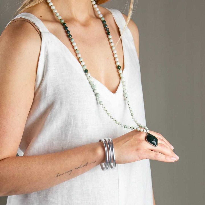 Custom Handmade Soul-Mala Necklace by Tati Hacmon