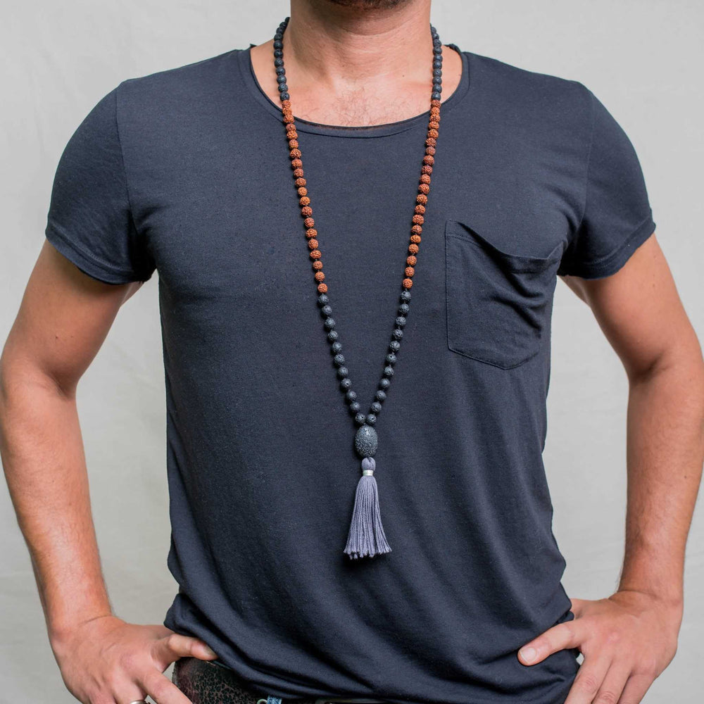 Strong Spirit Man Gemstone Mala