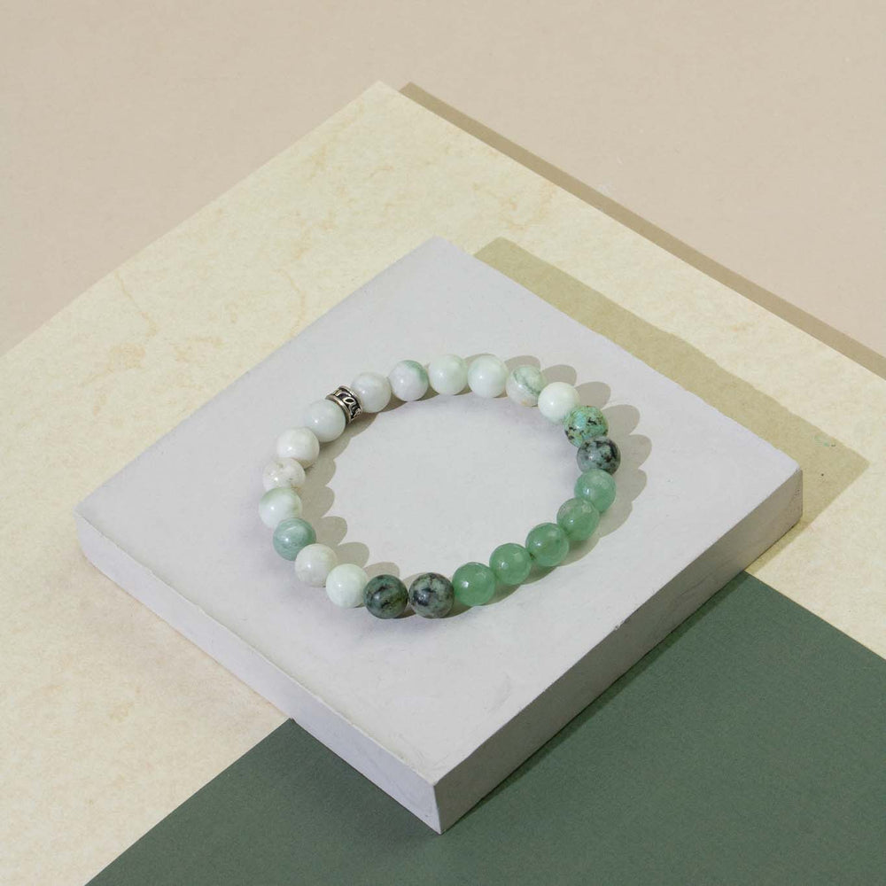 Green Love Gemstone bracelet